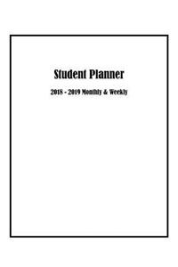 Student Planner 2018-2019