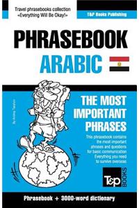 English-Egyptian Arabic phrasebook and 3000-word topical vocabulary