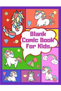 Blank Comic Book for Kids