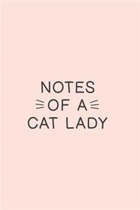 Notes of a Cat Lady