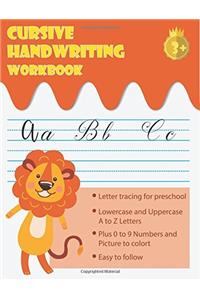 Cursive Handwriting Workbook: Letter Tracing Book for Preschoolers: Volume 2 (Handwriting Practice for Kids)