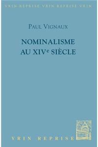 Nominalisme Au Xive Siecle