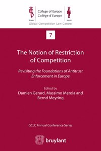 The Notion of Restriction of Competition
