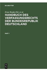 Handbuch Des Verfassungsrechts Der Bundesrepublik Deutschland