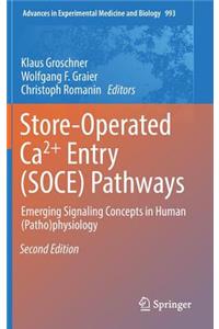 Store-Operated Ca²⁺ Entry (Soce) Pathways