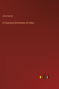 Classical Dictionary of India