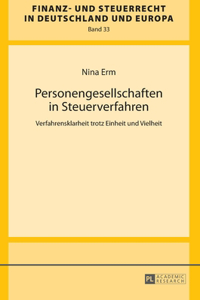 Personengesellschaften in Steuerverfahren