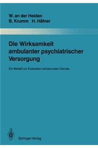 Die Wirksamkeit Ambulanter Psychiatrischer Versorgung