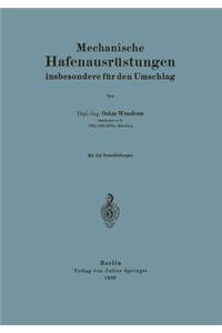 Mechanische Hafenausrüstungen Insbesondere Für Den Umschlag