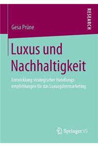 Luxus Und Nachhaltigkeit