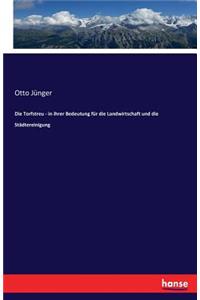 Torfstreu - in ihrer Bedeutung für die Landwirtschaft und die Städtereinigung