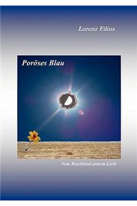 Poröses Blau