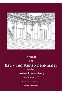 Inventar der Bau- und Kunst-Denkmäler in der Provinz Brandenburg, Band 2