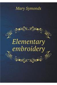 Elementary embroidery