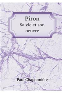 Piron Sa vie et son oeuvre