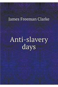 Anti-slavery days