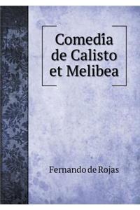 Comedía de Calisto et Melibea