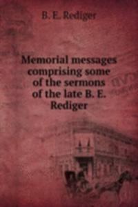 Memorial messages