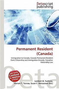 Permanent Resident (Canada)