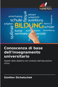 Conoscenza di base dell'insegnamento universitario