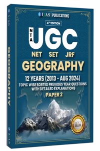 NTA UGC NET/SET/JRF Geography Paper 2 Book | Previous Year Solved Papers 2025 Updated Edition (2013 to 2024 Aug) with Detailed Solutions (Unit Wise Sorted) | Bestselling PYQ Book for NTA-UGC NET/JRF and SET Geography Exams in India | Two Brothers P