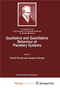 Qualitative and Quantitative Behaviour of Planetary Systems