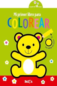 MI PRIMER LIBRO PARA COLOREAR- OSITO