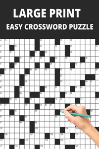 Large Print Easy Crossword Puzzle