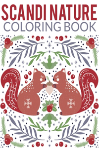 Scandi Nature Coloring Book