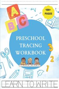 Preschool Tracing Workbook