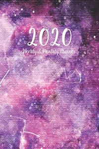 2020 Weekly & Monthly Planner