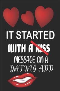 It Started With a Message on a Dating App
