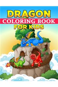 Dragon Coloring Book For Kids