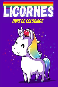 Licorne livre de coloriage