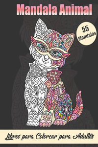 Mandala Animal Libros para Colorear para Adultos