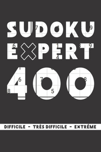 Sudoku Expert 400 Difficile Très Difficile Extrême