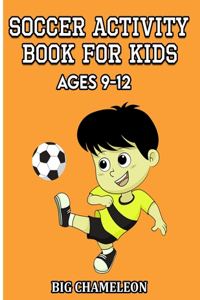 Soccer activity book for kids 9-12