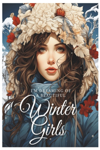 Winter Girls Coloring Book