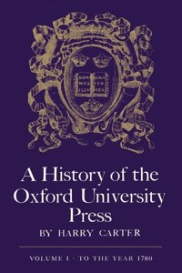 A History of the Oxford University Press
