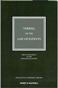 Terrell on the Law of Patents 1st Supplement