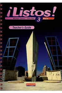 Listos! 3 Rojo Teacher's Guide