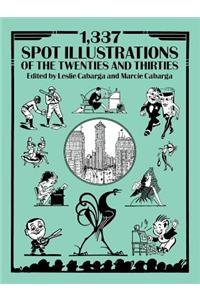 1,337 Spot Illustrations of the Twenties and Thirties