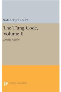 The T'ang Code, Volume II