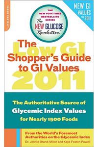 Low GI Shopper's Guide to GI Values 2011