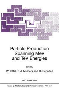 Particle Production Spanning Mev and TeV Energies