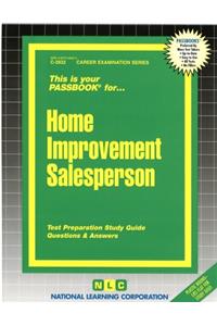 Home Improvement Salesperson