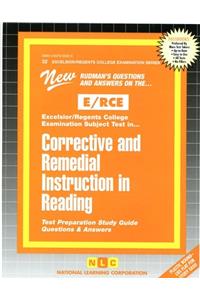 Corrective and Remedial Instruction in Reading