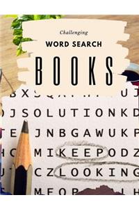 Challenging Word Search Books
