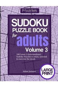 Sudoku Puzzle Book For Adults