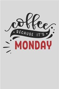 Coffee Because It's Monday